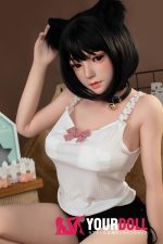 Bezlya Doll  風鈴 149cm  良乳  シリコンヘッド＋TPEボディ 可愛い猫系セックス人形 - 画像 (14)