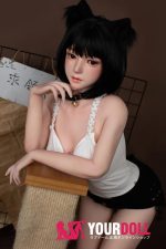 Bezlya Doll  風鈴 149cm  良乳  シリコンヘッド＋TPEボディ 可愛い猫系セックス人形 - 画像 (10)