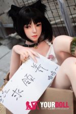 Bezlya Doll  風鈴 149cm  良乳  シリコンヘッド＋TPEボディ 可愛い猫系セックス人形 - 画像 (4)