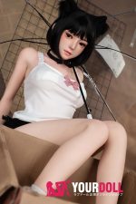 Bezlya Doll  風鈴 149cm  良乳  シリコンヘッド＋TPEボディ 可愛い猫系セックス人形 - 画像 (6)
