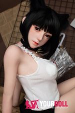 Bezlya Doll  風鈴 149cm  良乳  シリコンヘッド＋TPEボディ 可愛い猫系セックス人形 - 画像 (5)