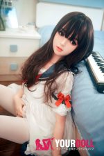 Bezlya Doll 鈴蘭 149cm 良乳 シリコンヘッド＋TPEボディロリ系美少女ラブドール - 画像 (7)