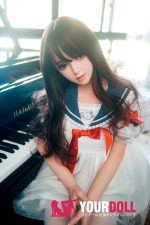Bezlya Doll 鈴蘭 149cm 良乳 シリコンヘッド＋TPEボディロリ系美少女ラブドール - 画像 (4)