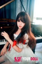 Bezlya Doll 鈴蘭 149cm 良乳 シリコンヘッド＋TPEボディロリ系美少女ラブドール - 画像 (3)