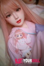 Bezlya Doll 鈴蘭 149cm 良乳 シリコンヘッド＋TPEボディロリ系美少女ラブドール - 画像 (6)
