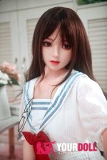 Bezlya Doll 鈴蘭 149cm 良乳 シリコンヘッド＋TPEボディロリ系美少女ラブドール - 画像 (11)