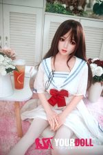 Bezlya Doll 鈴蘭 149cm 良乳 シリコンヘッド＋TPEボディロリ系美少女ラブドール - 画像 (9)