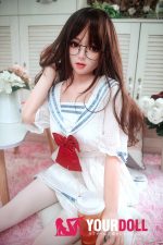 Bezlya Doll 鈴蘭 149cm 良乳 シリコンヘッド＋TPEボディロリ系美少女ラブドール - 画像 (8)