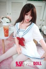 Bezlya Doll 鈴蘭 149cm 良乳 シリコンヘッド＋TPEボディロリ系美少女ラブドール - 画像 (7)