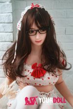 Bezlya Doll 蝶豆 155cm  良乳 シリコンヘッド＋TPEボディ ダッチワイフ - 画像 (9)