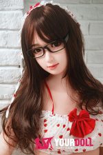 Bezlya Doll 蝶豆 155cm  良乳 シリコンヘッド＋TPEボディ ダッチワイフ