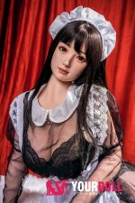 Bezlya Doll 蝶豆 155cm  良乳 シリコンヘッド＋TPEボディ ダッチワイフ - 画像 (8)