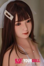 Bezlya Doll 蝶豆 155cm  良乳 シリコンヘッド＋TPEボディ ダッチワイフ