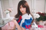 Bezlya Doll 蝶豆 155cm  良乳 シリコンヘッド＋TPEボディ 可愛いメイド服ラブドール - 画像 (20)