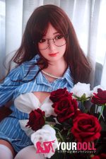 Bezlya Doll 蝶豆 155cm  良乳 シリコンヘッド＋TPEボディ 清楚系ラブドール - 画像 (3)