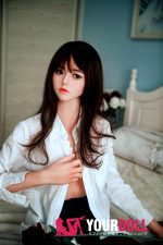 Bezlya Doll  海棠  163cm  良乳  シリコンヘッド＋TPEボディ ストッキング黒エローラブドール - 画像 (4)