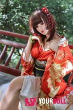 Bezlya Doll  海棠  163cm  良乳  シリコンヘッド＋TPEボディラブドール - 画像 (6)