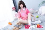 Momo  月奈 132cm  Aカップ  ノーマル肌  妊娠腹  小学生  かわいい  ラブドール - 画像 (6)
