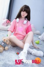 Momo  月奈 132cm  Aカップ  ノーマル肌  妊娠腹  小学生  かわいい  ラブドール - 画像 (2)