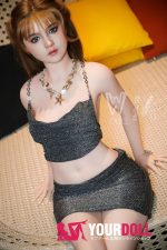 WM Dolls LS#2 160cm Aカップ シリコンヘッド+TPEボディ ノーマル肌 美人 貧乳 細腰 ラブドール - 画像 (10)