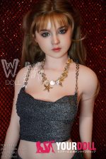 WM Dolls LS#2 160cm Aカップ シリコンヘッド+TPEボディ ノーマル肌 美人 貧乳 細腰 ラブドール