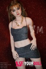 WM Dolls LS#2 160cm Aカップ シリコンヘッド+TPEボディ ノーマル肌 美人 貧乳 細腰 ラブドール - 画像 (14)