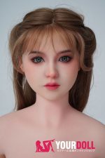 WM Dolls LS#2 160cm Aカップ シリコンヘッド+TPEボディ ノーマル肌 美人 貧乳 細腰 ラブドール - 画像 (17)