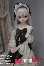 GUAVADOLL DM02 150cm Dカップ ノーマル肌 デカールメイク ビニール製のヘッド(PVC) お嬢様 綺麗 ラブドール - 画像 (4)