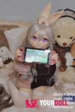GUAVADOLL DM02 132cm AAカップ ノーマル肌 手描きメイク ビニール製のヘッド 愛嬌 癒し系 アニメドール