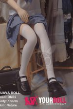 GUAVADOLL DM02 150cm Dカップ ノーマル肌 手描きメイク ビニール製のヘッド キュート アニメドール - 画像 (5)