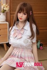JXDOLL  惠美 160cm  Dカップ シリコンヘッド  ボディ材質身長選択可 JK 清楚系 ラブドール