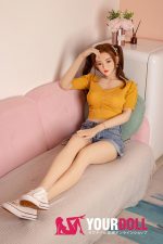 JXDOLL  莲  160cm  Dカップ シリコンヘッド  ボディ材質身長選択可 ラブドール - 画像 (5)