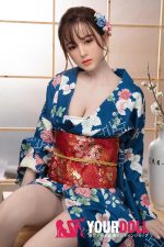JXDOLL  文美   170cm  Dカップ シリコンヘッド  ボディ材質身長選択可 着物美人ラブドール - 画像 (17)