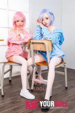 Shedoll Luoxiaoxi(洛小夕)148cm  Dカップ シリコンヘッド ボディ材質選択可 リアルドール - 画像 (25)