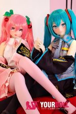 AotumeDoll #74ヘッド 145cm Bカップ アニメ キャラ シリコンヘッド＋TPEボディー ラブドール - 画像 (8)