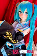 AotumeDoll #75ヘッド 145cm Bカップ アニメ キャラ シリコンヘッド＋TPEボディー ラブドール - 画像 (3)