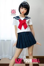 Momo 純子 132cm  Aカップ  ノーマル肌  人気ロリ かわいい 妊娠腹 ラブドール販売 - 画像 (6)