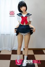 Momo 純子 132cm  Aカップ  ノーマル肌  人気ロリ かわいい 妊娠腹 ラブドール販売 - 画像 (8)