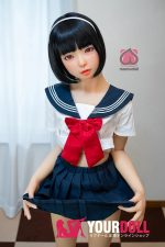 Momo 純子 132cm  Aカップ  ノーマル肌  人気ロリ かわいい 妊娠腹 ラブドール販売 - 画像 (2)