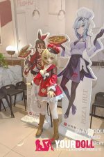 GUAVADOLL GC02 132cm AAカップ ノーマル肌 手描きメイク ビニール製のヘッド コスプレ系 無邪気 アニメドール - 画像 (7)
