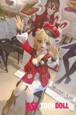 GUAVADOLL GC02 132cm AAカップ ノーマル肌 手描きメイク ビニール製のヘッド コスプレ系 無邪気 アニメドール - 画像 (2)
