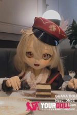 GUAVADOLL GC02 132cm AAカップ ノーマル肌 手描きメイク ビニール製のヘッド コスプレ系 無邪気 アニメドール - 画像 (3)