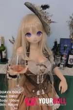 GUAVADOLL DM02 150cm Dカップ ノーマル肌 手描きメイク ビニール製のヘッド 美少女 アニメドール - 画像 (4)