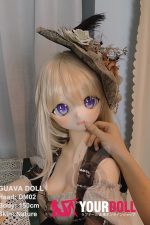 GUAVADOLL DM02 150cm Dカップ ノーマル肌 手描きメイク ビニール製のヘッド 美少女 アニメドール