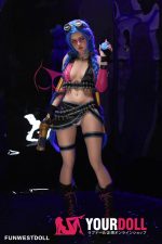 Funwest  Assos 159cm Aカップ  Natural肌 欧米系 コスプレ系 貧乳 ラブ人形 - 画像 (15)