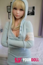 PiperDoll Phoebe 130cm Fカップ  ホワイト肌 一体型  シリコンラブドール EVO骨格内蔵 - 画像 (8)