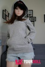 PiperDoll  Eirian 130cm Fカップ  ホワイト肌 一体型  シリコンラブドール EVO骨格内蔵 - 画像 (2)