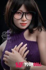 SEDOLL  Yutsuki 163cm  Eカップ SE#071B  小麦肌 メガネ女子 最新  セックス ドール - 画像 (3)