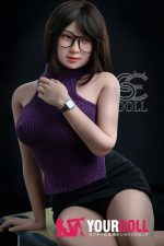 SEDOLL  Yutsuki 163cm  Eカップ SE#071B  小麦肌 メガネ女子 最新  セックス ドール - 画像 (4)