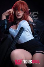 SEDOLL  Elodie 161cm Fカップ SE#021 ダークエルフ ハロウィン ラブ人形 - 画像 (6)